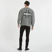 Load image into Gallery viewer, Kiss Chacey Serra Relaxed Sweater - Pigment Charcoal
