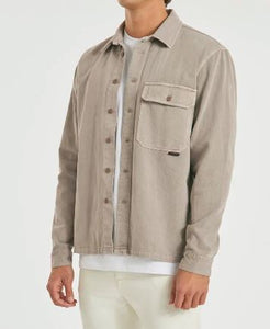 Nomadic Paradise Boxcar Overshirt - Pigment Mocha