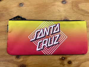 Santa Cruz Solitaire Dot Fade Pencil Case Single Zip Pencil Case