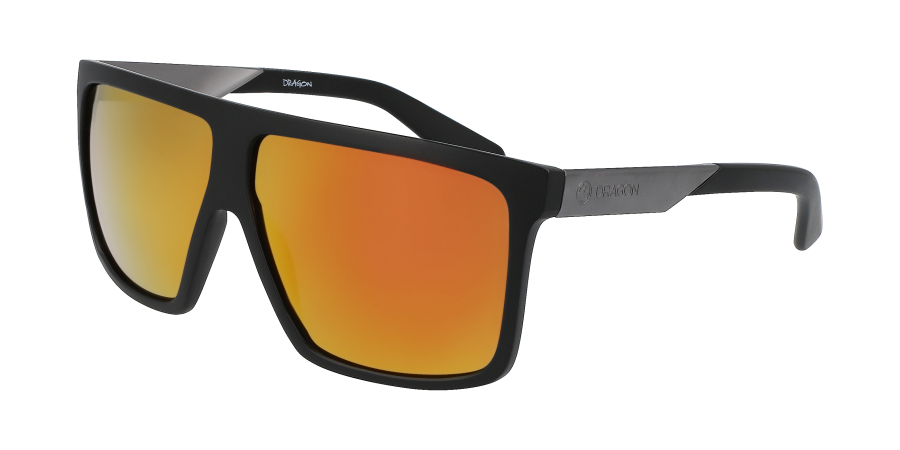 Dragon Ultra Sunglasses - Matte Black/LL Red Ion