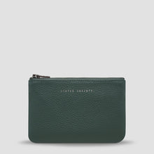 Load image into Gallery viewer, Status Anxiety Change It All Leather Pouch - Teal
