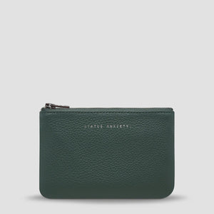 Status Anxiety Change It All Leather Pouch - Teal