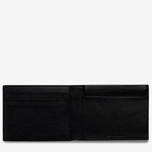 Status Anxiety Noah Wallet - Black