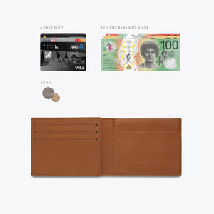 Status Anxiety Noah Wallet - Camel