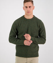 Load image into Gallery viewer, Swanndri Sentry Hill Knit Crew - Olive
