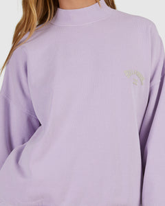 Billabong Breathe Sweatshirt - Lilac