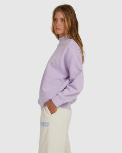 Billabong Breathe Sweatshirt - Lilac