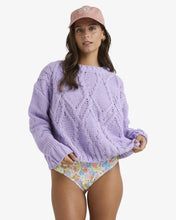 Load image into Gallery viewer, Billabong Only Mine Sweater - Peaceful Lilac

