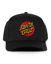 Load image into Gallery viewer, Santa Cruz Youth Classic Dot Patch Stretch Fit Cap
