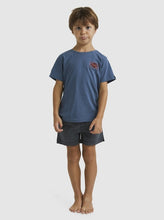 Load image into Gallery viewer, Quiksilver Youth Back Flash SS Tee - Bering Sea
