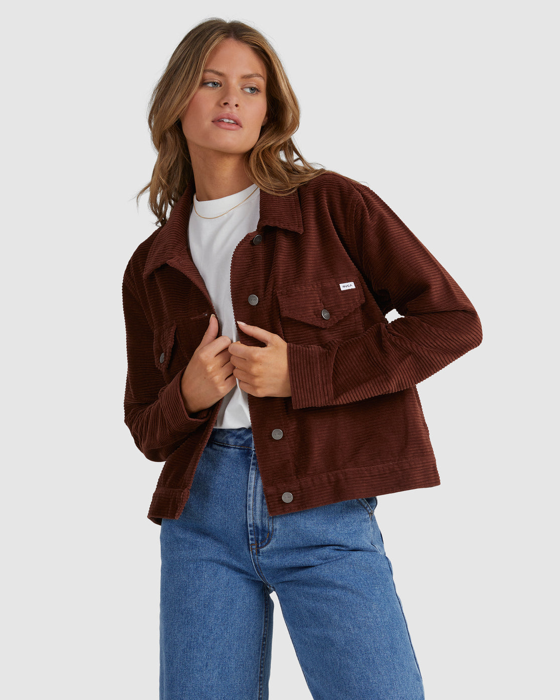 Rvca plush clearance merc jacket