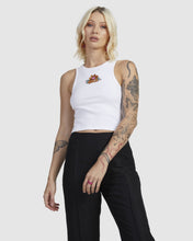 Load image into Gallery viewer, RVCA United Pops Staple Tank - White
