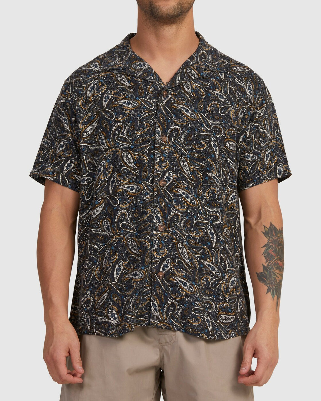 RVCA Atlas SS Shirt - Multi