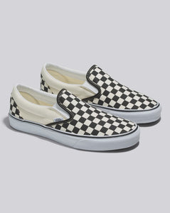 Vans Classic Slip-On Shoe - Black & White Checker