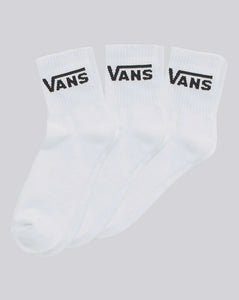 Vans Classic Half Crew Socks - White