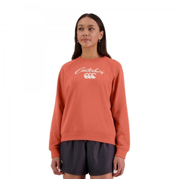 Canterbury Blaze Raglan Crew - Ginger